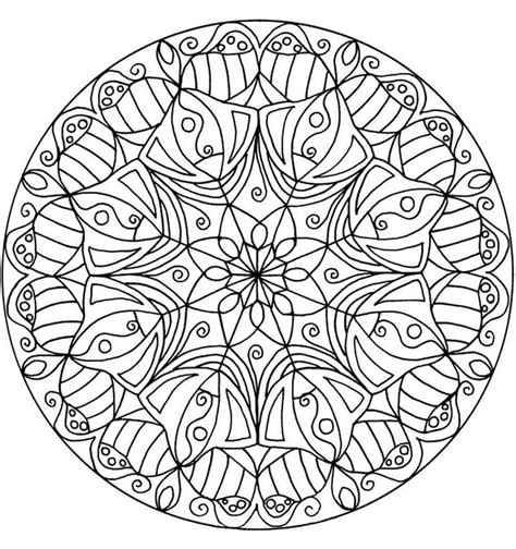 Mandala Flower To Print Coloring Page Free Printable Coloring Pages