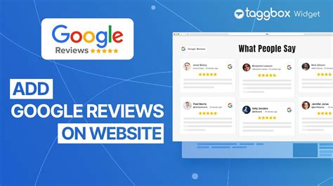 How To Add Google Reviews On Your Website Using Taggbox Youtube