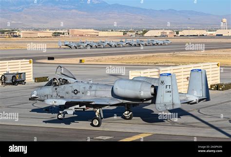 An A C Thunderbolt Ii Aircraft Assigned To The Th Fighter Squadron