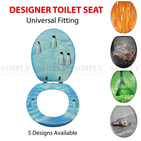 Buy Toilet Seat And Cover Lid Designer Hard Bathroom Covers Wc Bath Seat Lids Mydeal