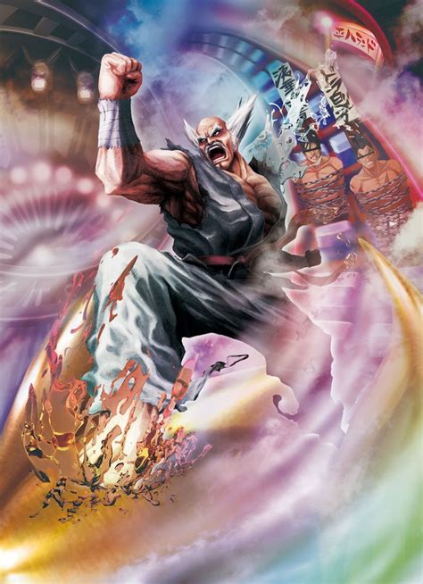 Heihachi Artwork From Street Fighter X Tekken Art Artwork Gaming