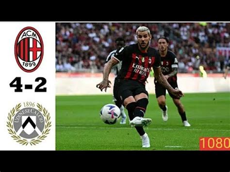 PES21 Milan Udinese 4 2 Gli Highlights E Tutti I Gol Della Partita