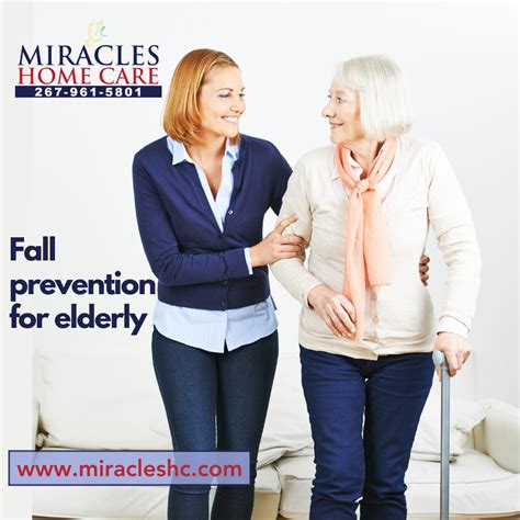 Fall prevention for elderly - Miracles Home Care