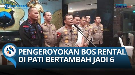 10 Tersangka Pengeroyokan Bos Rental Mobil Di Sukolilo Pati Ditangkap