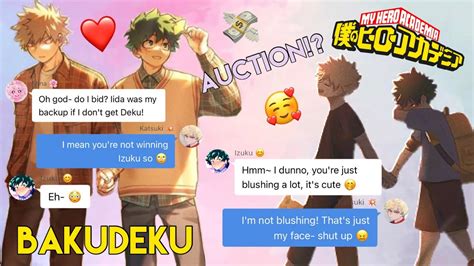 Bakugo Wins Deku For A Whole Day 🧡💚 Bakudeku Day Trip Date Mha