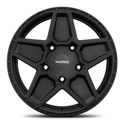 Supermetal Rocket 20 Inch X 9j 5 X 120 Et45 Matt Black Vw Transporter T5 T6 Set Of 4