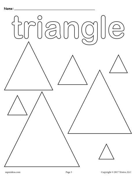 Preschool Worksheet Trace The Shapes And Color Basic Shape Coloring Pages Shape Worksheets