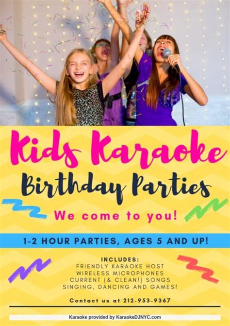 KIDS KARAOKE PARTY DJ