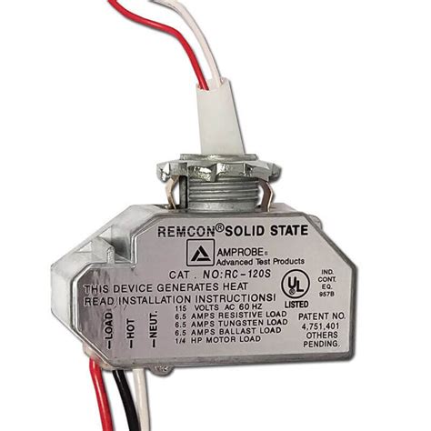 Low Voltage Remcon Relay Switch - RC120S Low Volt Closet Light Relays