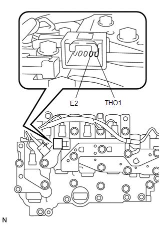 Toyota Venza Inspection Atf Temperature Sensor When Not Using The