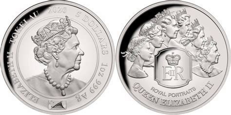 Dollars Elizabeth Ii Royal Portraits Tokelau Numista