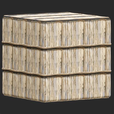 Stylized Wood Fence Seamless Texture By Zames1992d