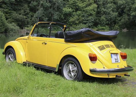 Volkswagen 1303 Käfer Cabrio NOSTALGIE AUTOS Oldtimervermietung