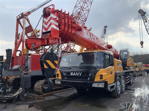 Autokrano Sany Sany Stc Ton Used Mounted Mobile Hydraulic Truck