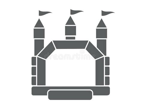 Bounce House Silhouette Stock Illustrations – 41 Bounce House ...