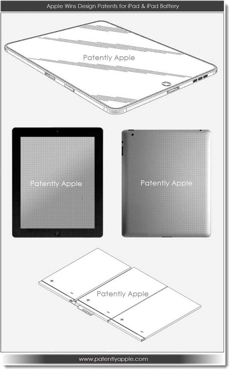 Apple Granted 10 Design Patents For Ipad Iphone And More Patently Apple