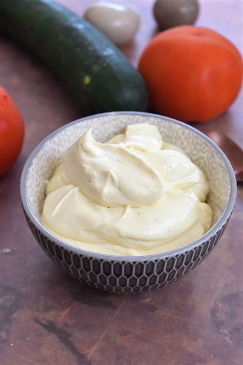 Mayonnaise Inratable Au Mixeur Plongeant Recette Rapide