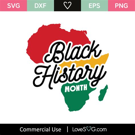 Black History Month Svg Cut File