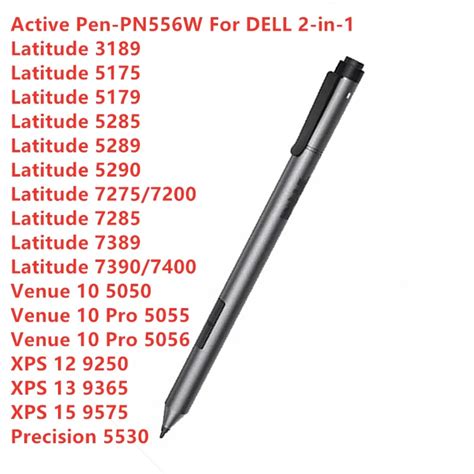 Lápiz óptico activo PN556W para tableta Dell Latitude 3189 5175 5179