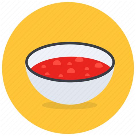 Tomato, soup, tomato soup, gazpacho, consomme, potage, chowder icon ...