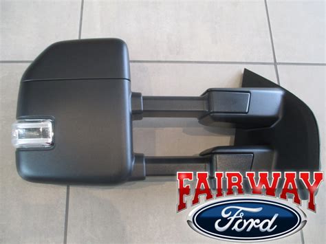 2021 2022 2023 F 150 Oem Genuine Ford Power Trailer Tow Mirrors Manual Fold No Camera Blis Ml3z