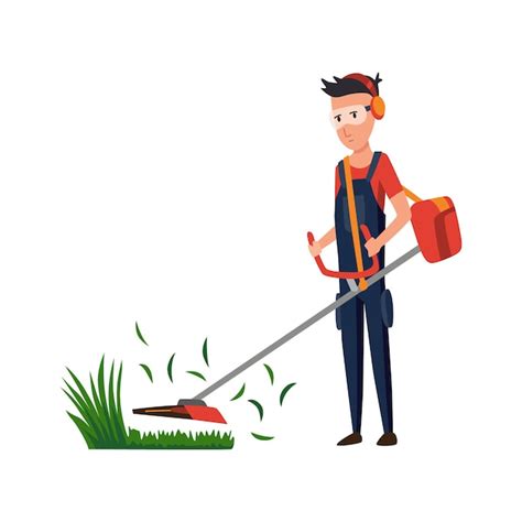 Cortar El Cesped Clipart
