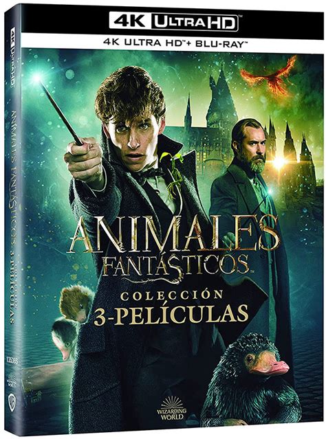 Animales Fantásticos Colección 3 Películas Ultra HD Blu ray