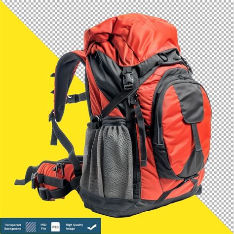 Mochila Isolada Em Fundo Branco Png Transparente Psd PSD Premium