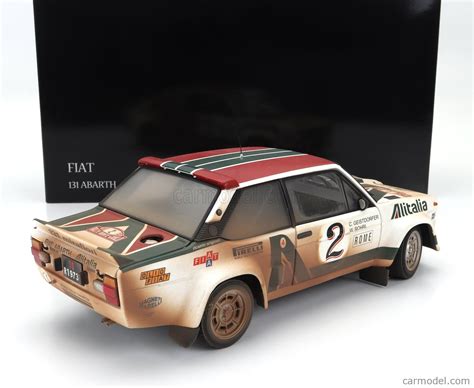 Kyosho G Dv Scale Fiat Abarth Alitalia Dirty And Night