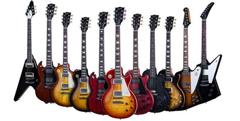 Gibson Electric Guitar Models