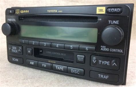 Jbl Toyota Rds Radio Cd Changer Control Cassette Player