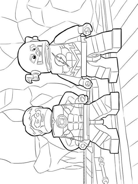 Lego Flash coloring pages. Free Printable Lego Flash coloring pages.