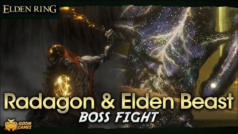 Elden Ring Radagon Elden Beast Boss Fight YouTube