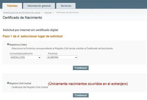 C Mo Pedir Una Partida De Nacimiento Gratis Paso A Paso En