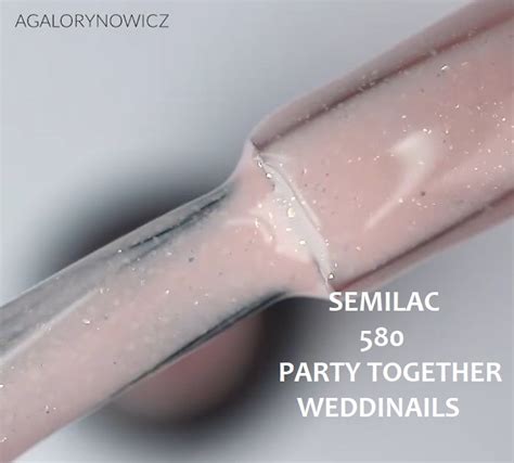 Semilac Lakier Hybrydowy Ml Party Together Weddinails Jj