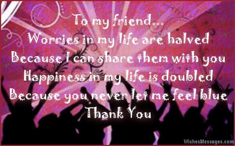 Thank You Messages for Friends: Quotes and Notes – WishesMessages.com