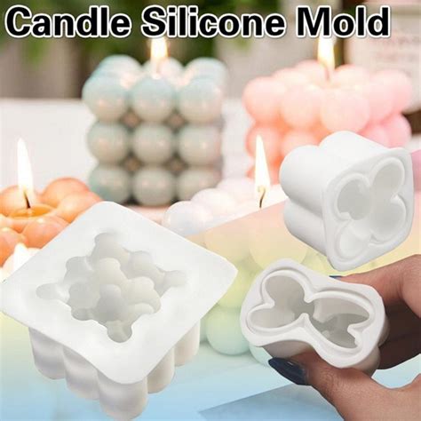 Pour Les Maisons Bougies Diy Moule D Cube Boule Silicone Pour