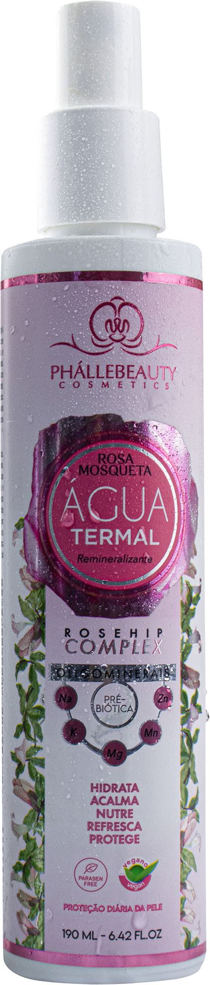 Gua Termal Rosa Mosqueta Ph Llebeauty Make No Atacado