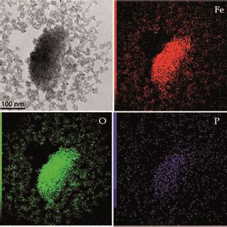 Tem Image Top Left And Corresponding Edx Mapping For Different