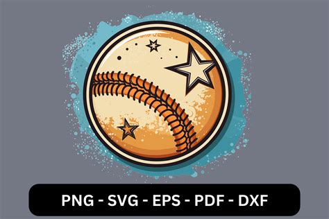 Baseball Ball Vector Graphic Graphic By Schmuggo Designs Creative Fabrica