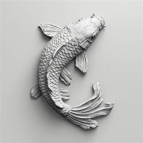 Bas Relief Fish Sculpture Texture Images Free Photos Png Stickers