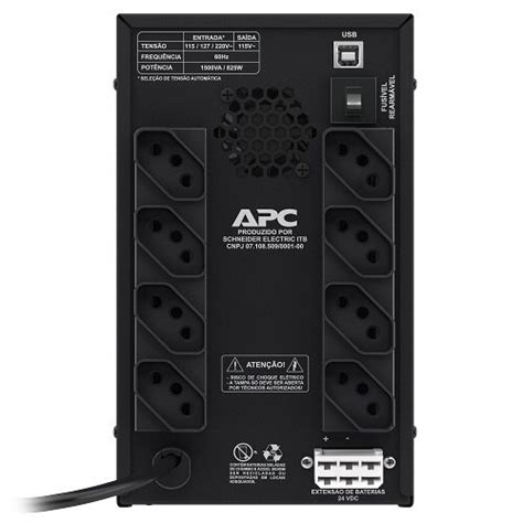 Apc Nobreak Back Ups 1500va825 Watt Bivolt115v Dell Brasil