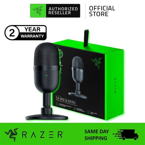 Razer Seiren Mini Ultra Compact Portable Mini Streaming Microphone