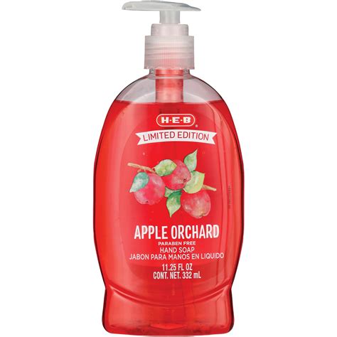 H E B Limited Edition Liquid Hand Soap Apple Orchard Shop Hand