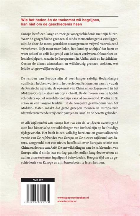 Alle Rafelranden Van Europa Ivo Van De Wijdeven Boek