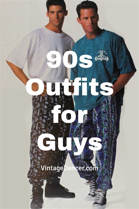 90s Retro Outfit For Men Sale