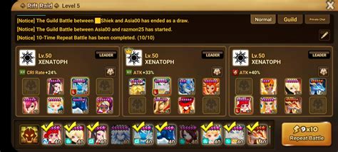 Xr5 27 Sec Avg Solo R5 Team With Fee2play Units Summonerswar