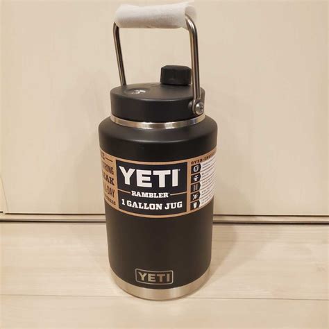 Yeti Gallon Jug Black