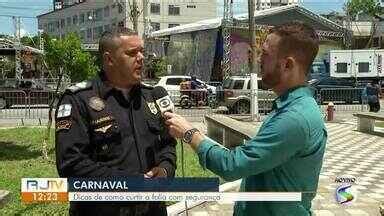 RJ1 TV Rio Sul Veja dicas de como curtir a folia segurança