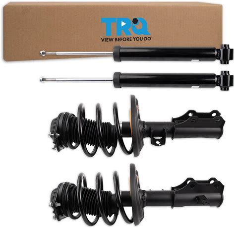 Trq Front And Rear Complete Strut Assembly And Shock Absorber Kit Complete Strut